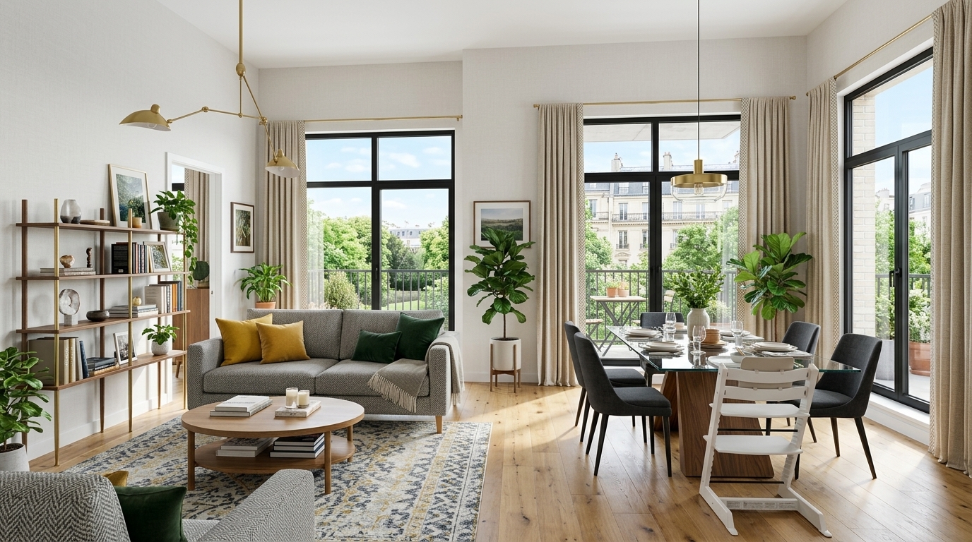 Baromètre des loyers au m² à Saint-Cloud en 2026 : appartements, vues Tour Eiffel et maisons